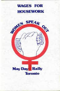 Women Speak Out. May Day Rally Toronto. Amazon Press, A Feminist Collective, Toronto, Canada. May 1, 1975. Front Cover. Pp 1-40. Deposited by Silvia Federici at MayDay Rooms, January 29, 2013.